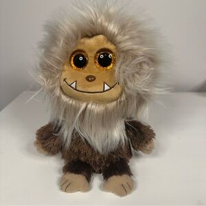 Plush Yeti Toy - Brown and Beige